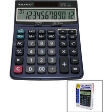 Marsilyan 12 Haneli Hesap Makinesi 100 Işlem Geri Saydırma (K95)