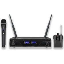 König K-700 Uhf 2 Kanal 1 El 1 Yaka Telsiz Kablosuz Mikrofon