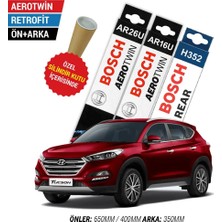 Hyundai Tucson Ön Arka Silecek (2015-2020) Bosch Aerotwin
