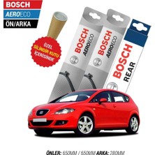 Seat Leon Ön Arka Silecek (2006-2008) Bosch Aeroeco