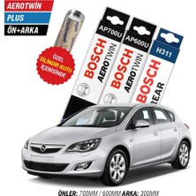 Opel Astra J Ön Arka Silecek (2009-2015) Bosch Aerotwin Plus