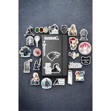 Die Grup Game Of Thrones/bullet Journal Defter Çıkartma Ajanda Laptop Etiket, 9874613516845