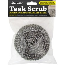 Star Brite Starbrite® - Tik Ovma Teli ''magic Scrub'' (Paslanmaz Çelik): Tik Ahşaplardaki Inatçı Kir ve Küflere Karşı Profesyonel Çözüm!