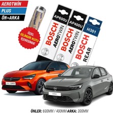 Opel Corsa F Ön Arka Silecek (2020-2025) Bosch Aerotwin Plus