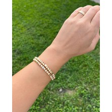 Ysx Jewelry Altın Rengi  Toplu Kelepçe