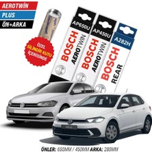 Vw Polo Ön Arka Silecek (2018-2025) Bosch Aerotwin Plus
