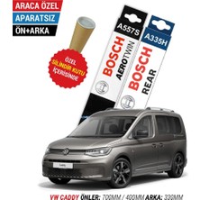 Vw Caddy Ön Arka Silecek (2021-2025) Bosch Aerotwin