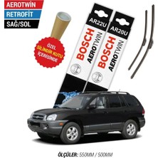 Hyundai Santafe Silecek (2000-2005) Bosch Aerotwin Retrofit