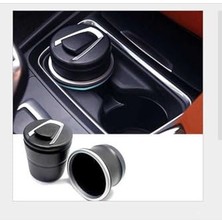 Die Grup Bmw Tip Bardaklıklı Mavi LED Işıklı Spor Oto Araç Içi Küllük