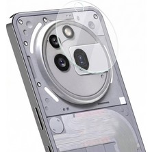 Caseonn Nothing Phone (3A) Pro 9h Üstün Koruma Kamera Lens Koruyucu Şeffaf