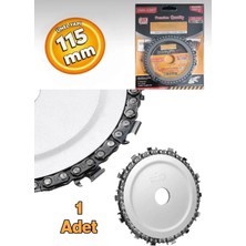 Arj Tools Arj ARJ115ZK Zincirli 115 mm Taşlama Uyumlu Ahşap Daire Testere 115 mm Zincirli Testere Disk