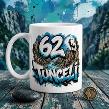Ajans 313 62 Tunceli Temalı Baskılı Kupa Bardak – Dağ Keçisi ve Kanyon Graffiti Tasarımı