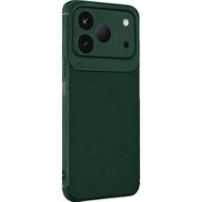 MiraLive Mey Ithalat®  Tecno Spark 50 4g Auto Focus Karbon Kapak - Yeşil