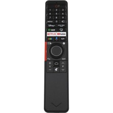 VESTEL65QG99504K Televizyon Için Uyumlu Netflix Youtube Tabii Tuşlu Tv LED LCD Uzaktan Kumanda