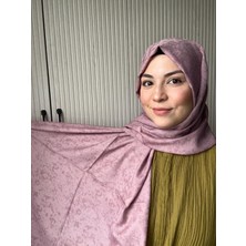 Harem Scarf Gold Silvia Şal Koyu Gül