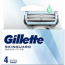 Die Grup Gillette Skinguard Sensitive Yedek Tıraş Bıçağı 4 Adet