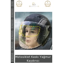 #motosikletkaskı Motosiklet Kaskı Şeffaf Su Itici Anti Sis Koruyucu Film Buhar Önleyici Yağmur Kaydırıcı