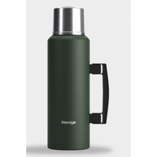 Die Grup 4 Camp Klasik Vakumlu Kulplu Çelik Termos 1.5 Lt. Green ST-206