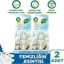 Die Grup Elektrikli Oda Kokusu Yedek Şişe Temizliğin Esintisi x 2 - Esansiyel Yağlar Içerir*