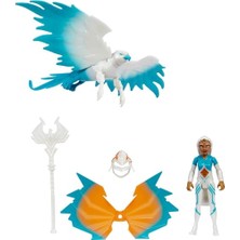 Die Grup He-Man And The Sorceress Figure & Winged Falcon Araç Seti Motu Netflix Animasyon Serisinden Esinlenmiştir, 4 Yaş ve Üzeri Için Koleksiyon Oyuncak Hediyesi