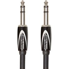 Die Grup Siyah Serisi Stereo Ara Bağlantı Kablosu?âtrs 1/4?â 1,5m/5ft Rcc-5-Trtr, Siyah