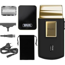 Die Grup Travel Shaver Gold Edition Kablosuz ve Şarj Edilebilir Elektrikli Tıraş Makinesi, Erkekler Için, Seyahat, Saç ve Sakal Kesmek Için Ideal, Kompakt ve Taşınabilir