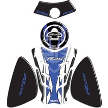 Die Grup Yamaha R25 Eski Kasa Tank Pad Set Mavi
