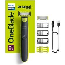 Die Grup Philips Oneblade Yüz ve Vücut Için Hibrit Tıraş Makinesi,sakal Şekillendirici, Islak/kuru Kullanım, 3 Kirli Sakal Tarağı, 1 Yedek Bıçak, Vücut Tarağı, Cilt Koruması, Çift Taraflı Bıçak, QP2824/10