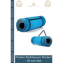 #yogamatı Taşıma Askılı Dayanıklı Uzun Ömürlü Konfor Serisi Meditasyon Minderi 10 mm Mat