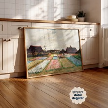 Persona Istanbul Vincent Van Gogh "hollanda'da Çiçek Tarlaları" - Sanat Posteri (Çerçevesiz)