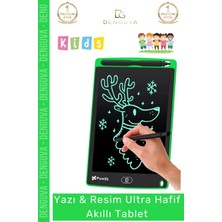 #akıllıtablet LCD Grafik Çizim Not Yazma Silinebilir Dijital Yazı Tahtası Resim Akıllı Tablet 8,5 Inç