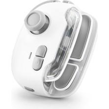 Gees Global Mobil Oyun Joysticki Hall Analog Makro Titreşimli Bluetooth 5.0 400 Mah Beyaz MB03