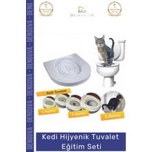 #tuvaletseti Kedi Klozet Alıştırma Aparatı Ekonomik Kumsuz Pratik Çözüm Hijyenik Tuvalet Eğitim Seti