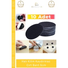 #halıkaydırmaz Halı Kaydırmaz Pedi Zemin Tutucu Kilim Sabitleyici Yapışkanlı Yıkanabilir 10 Adet Cırt Bant