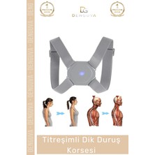 #medikalkorse Akıllı Sensörlü Ayarlanabilir Şarjlı Destek Kambur Önleyici Titreşimli Dik Duruş Korsesi