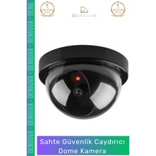 #domekamera Sensörlü Hareket Algılayıcı Kırmızı Ledli Işıklı Güvenlik Caydırıcı Dome Kamera