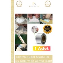 #izolasyonbandı Su Yalıtım Çatı Duvar Çatlak Tamir Sakız Bant Izolasyon Güçlü Yapışkan Çamur Bant 48 mm x 2 mt