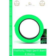 #fosforlubant Işıldayan Photoluminescent Iş Güvenliği Acil Çıkış Yönlendirme Fosforlu Yeşil Şerit Bant