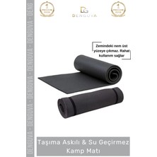 #yogamatı Taşıma Askılı Kamp Pilates Yoga Kaymaz Taban Konforlu 150X50 Çadır Uyku Matı Yer Minderi