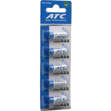 Marsilyan Atc Super Alkaline Battery A23 - 23A LR23 Araç - Oto Kumanda Pili 12V 5li Kart (K95)