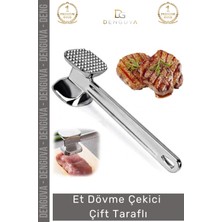 #etçekici Alüminyum Alaşım Profesyonel Mutfak Pratik Dayanıklı Sağlam Et Dövme Çekici Çift Taraflı