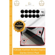 #koruyucupad Araba Kapı Bagaj Kenar Koruyucu Ses Kesici Silikon Oto Aksesuar Darbe Emici Pad Seti