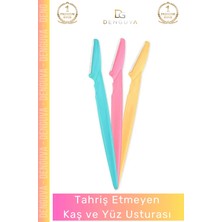 Denguva #pratikustura Ergonomik Yapı Hassas Ciltler İçin Kolay Kullanım Kaş ve Yüz Usturası