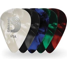 Die Grup Planet Waves 1cap7-25 Picks Pearl Celluloid Assortments Pearl (Kırmızı, Yeşil, Mavi, Siyah, Beyaz) Ekstra Ağır Standart Şekil