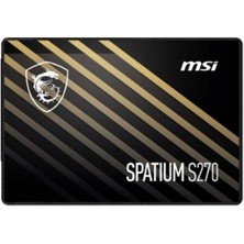 MSI 240GB Msı SSD Spatıum S270 Sata 2.5 500/400MB/S
