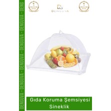 #gıdaşemsiyesi Mutfak Sofra Hijyenik Katlanabilir Pratik Tül Mekanizmalı Gıda Koruma Şemsiyesi Sineklik