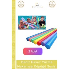 #yüzmeköpüğü Pratik Katlanabilir Havuz Yüzme Makarnası Köpüğü Sosisi - 2 Adet