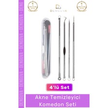#aknetemizleyici Siyah Nokta Giderici Bakım Seti Profesyonel Yüz Aparatı Akne Temizleyici Kutulu Komedon