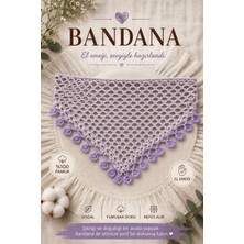 Bikaya Home El Yapımı Örgü Bandana | %100 Pamuk | Çok Amaçlı Bel Şalı | Yazlık & Hediyelik