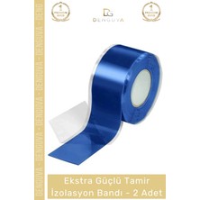 #izolasyonbandı Mavi Su Geçirmez Çok Amaçlı Güçlü Yapıştırma Tamir Izolasyon Bandı 48MM x 10M - 2 Adet